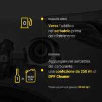 Bardahl DPF Cleaner 250 ml – Additivo Rigenerante per Filtro Antiparticolato Diesel, Pulizia Efficace Senza Smontaggio - immagine 4