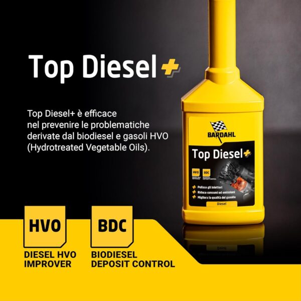 Bardahl Top Diesel 250 ml – Additivo Diesel Multifunzione, Potenzia il Motore e Protegge Iniettori e Pompa - immagine 6