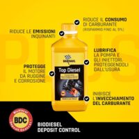 Bardahl Top Diesel 1 Litro – Additivo Professionale per Gasolio, Pulizia Iniettori, Aumento Cetano e Protezione Completa del Motore - immagine 3