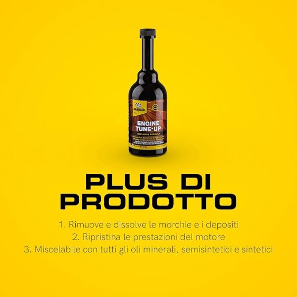 Bardahl Engine Tune Up – Additivo Olio Motore Pulizia Interna, Ripristino Prestazioni e Protezione da Usura - immagine 2