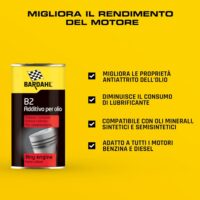 Bardahl B2 Trattamento Olio Motore – Additivo Antiusura con Formula Protettiva per Ridurre Attriti e Consumo d’Olio - immagine 4