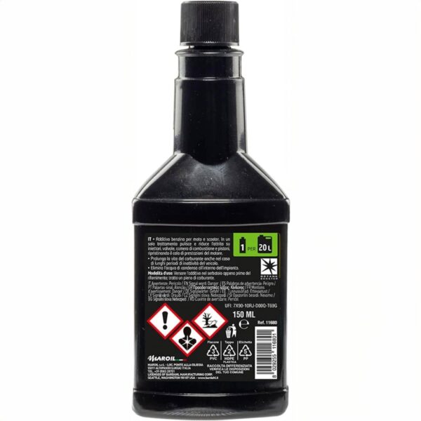 Bardahl Repower Moto Top Gasoline 150 ml – Additivo Benzina Moto per Migliorare Prestazioni, Pulizia e Combustione Ottimale - immagine 2