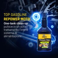 Bardahl Repower Moto Top Gasoline 150 ml – Additivo Benzina Moto per Migliorare Prestazioni, Pulizia e Combustione Ottimale - immagine 6