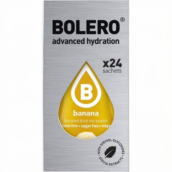 Bolero Banana – Bevanda Istantanea Senza Zuccheri, Bustine da 9g – Low Calorie, Perfetta per Dieta e Attività Sportiva - immagine 4
