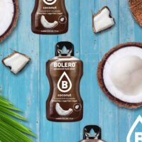Bolero Coconut – Bevanda Istantanea al Cocco Senza Zuccheri, Bustine da 9g – Low Calorie, Ideale per Dieta e Sport - immagine 2