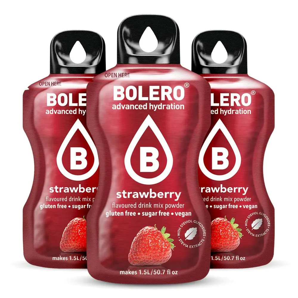 bolero fragola bevanda istantanea 24 bustine