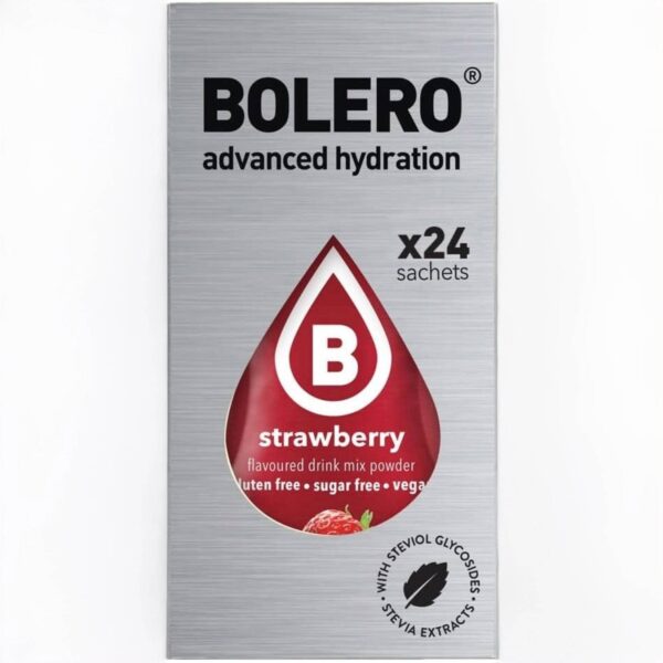 Bolero Fragola – 24 Bustine Bevanda Istantanea Senza Zuccheri – Gusto Dolce, Low Calorie, Ideale per Sport e Dieta - immagine 6
