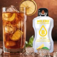 Bolero Ice Tea Lemon – Bevanda Istantanea al Tè al Limone, Senza Zuccheri, Bustine da 9g – Rinfrescante, Low Calorie, Ideale per Dieta e Sport - immagine 4