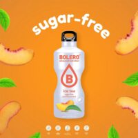 Bolero Ice Tea Pesca – Bevanda Istantanea al Tè alla Pesca, Senza Zuccheri, Bustine da 9g – Rinfrescante, Low Calorie, Ideale per Dieta e Sport - immagine 3