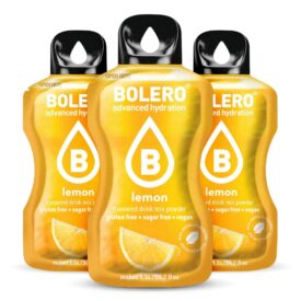Bolero Limone – Bevanda Istantanea al Limone in Bustine da 9g Senza Zuccheri
