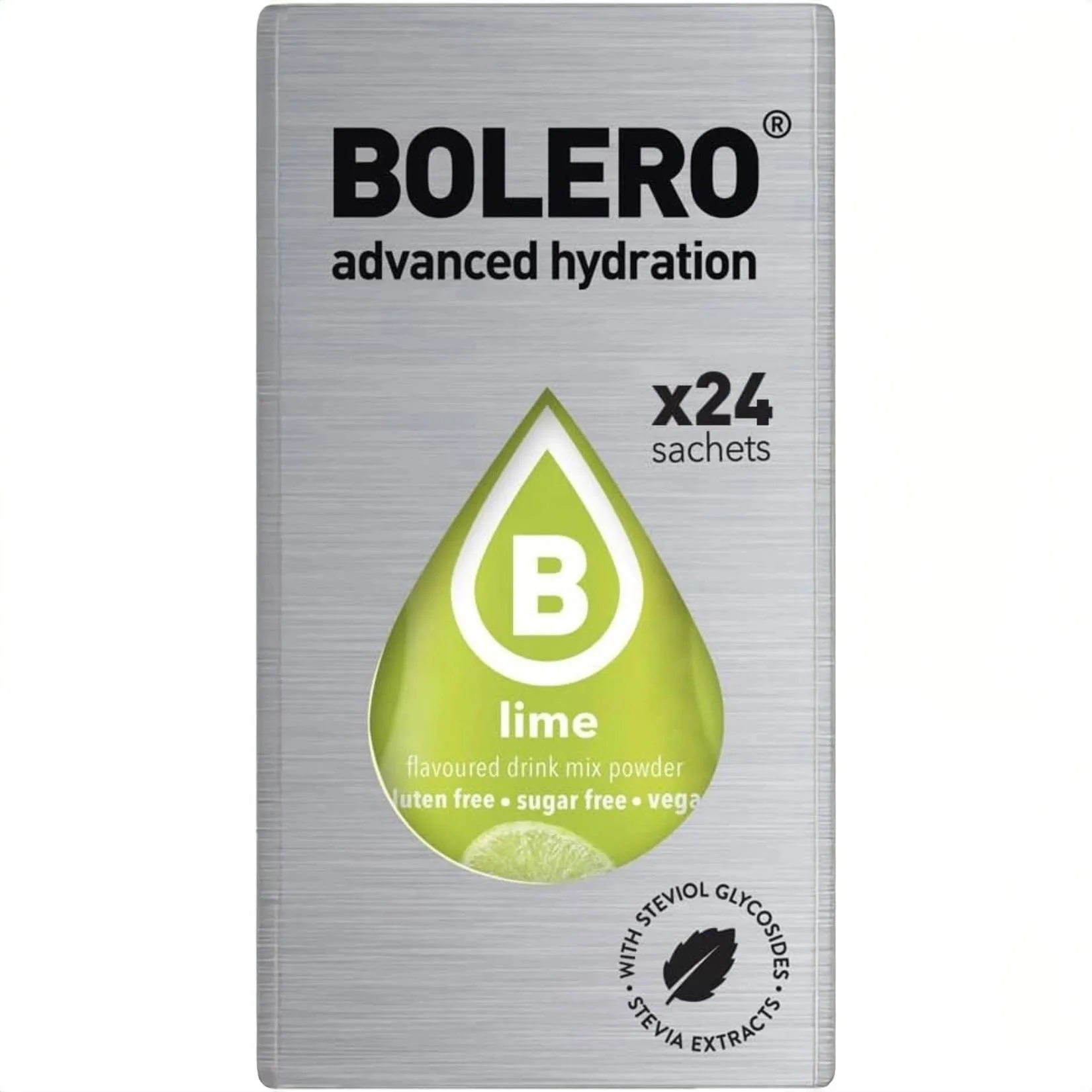 Bolero Lime – Bevanda Istantanea al Gusto Lime, Senza Zuccheri, Bustine da 9g – Dissetante, Low Calorie, Perfetta per Dieta e Attività Sportiva - immagine 4