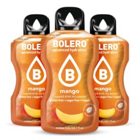 Bolero Mango – Bustina Bevanda Istantanea Gusto Mango Senza Zuccheri