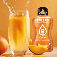 Bolero Mango – Bevanda Istantanea al Gusto Mango, Senza Zuccheri, Bustine da 9g – Esotica, Low Calorie, Ideale per Dieta e Sport - immagine 3