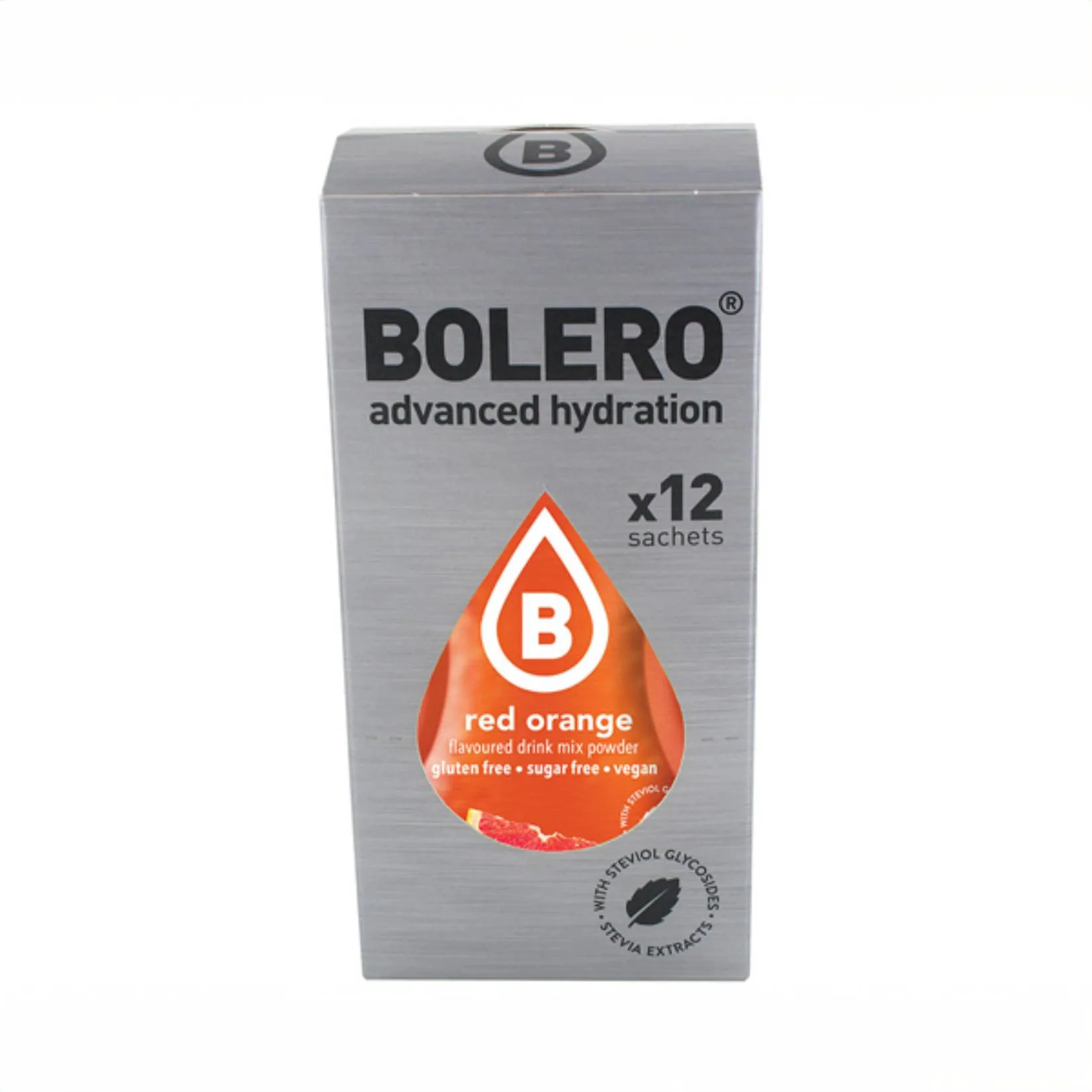 Bolero Stiks Arancia Rossa – Bevanda Istantanea Senza Zuccheri, Bustine da 3g – Gusto Intenso, Low Calorie, Ideale per Sport e Dieta - immagine 2
