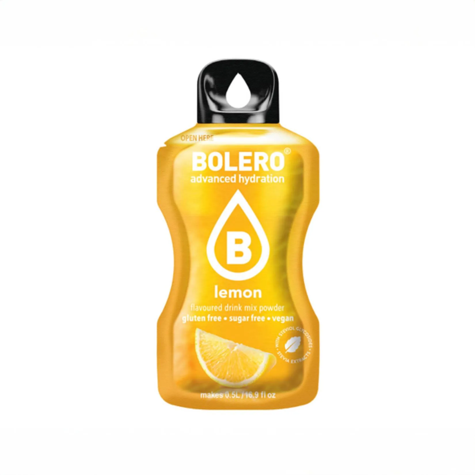 Bolero Stiks Limone – Bevanda Istantanea al Gusto Limone, Senza Zuccheri, Bustine da 3g – Rinfrescante, Low Calorie, Ideale per Dieta e Sport - immagine 1