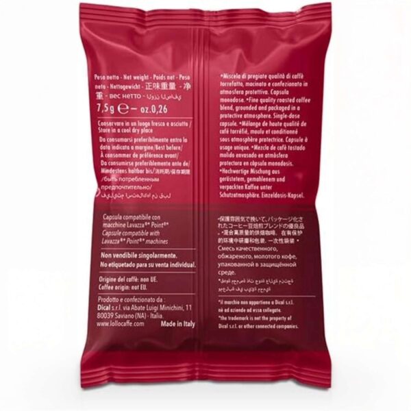 Lollo Caffè – Capsule Compatibili Lavazza Espresso Point Classico Espresso – Gusto Intenso e Cremoso Made in Italy - immagine 2