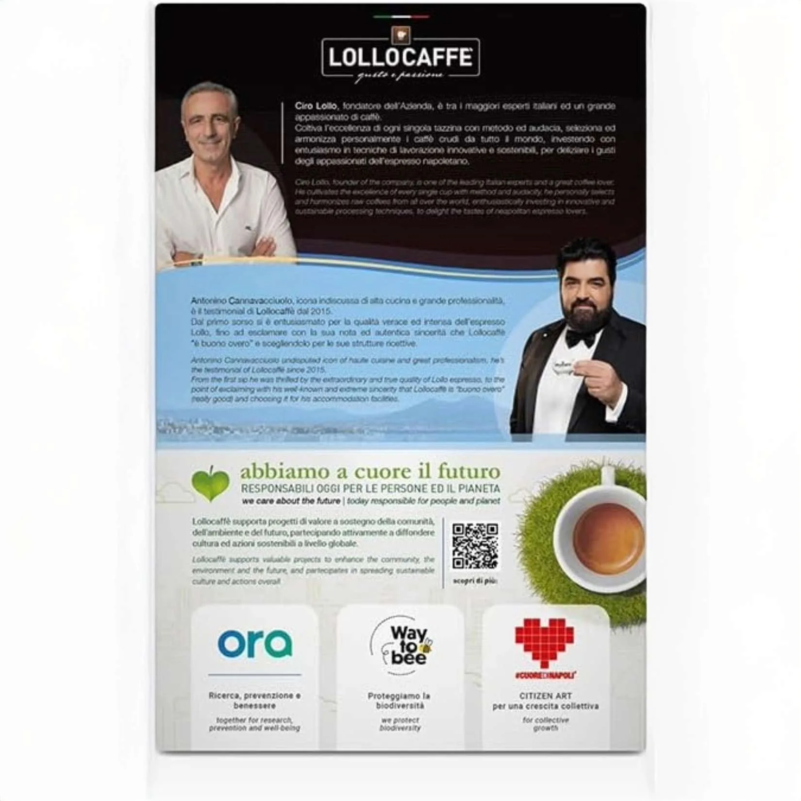Lollo Caffè – Capsule Compatibili Lavazza Espresso Point Classico Espresso – Gusto Intenso e Cremoso Made in Italy - immagine 7