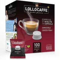 Lollo Caffè – Capsule Nero Espresso Compatibili Lavazza Point  – Gusto Intenso e Cremoso - immagine 4