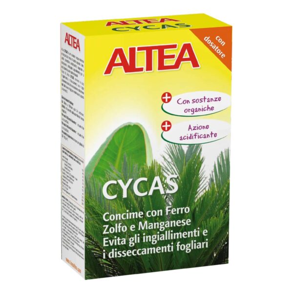 Concime per Cycas ALTEA 750g – Microgranulare Specifico per Piante Forti e Verdi - immagine 1
