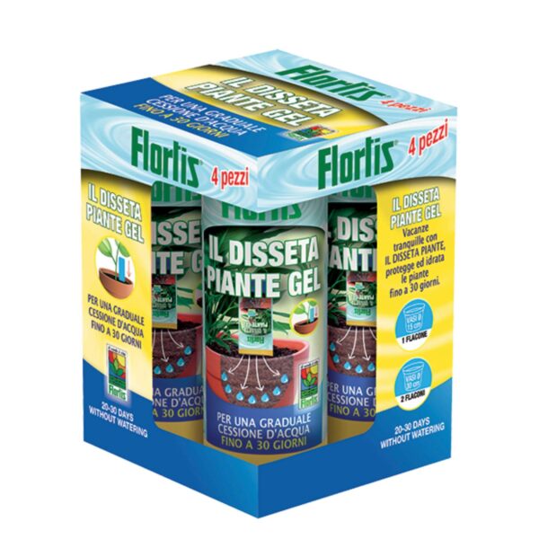 Gel Disseta Piante Flortis 300 ml – irrigazione automatica fino a 30 giorni