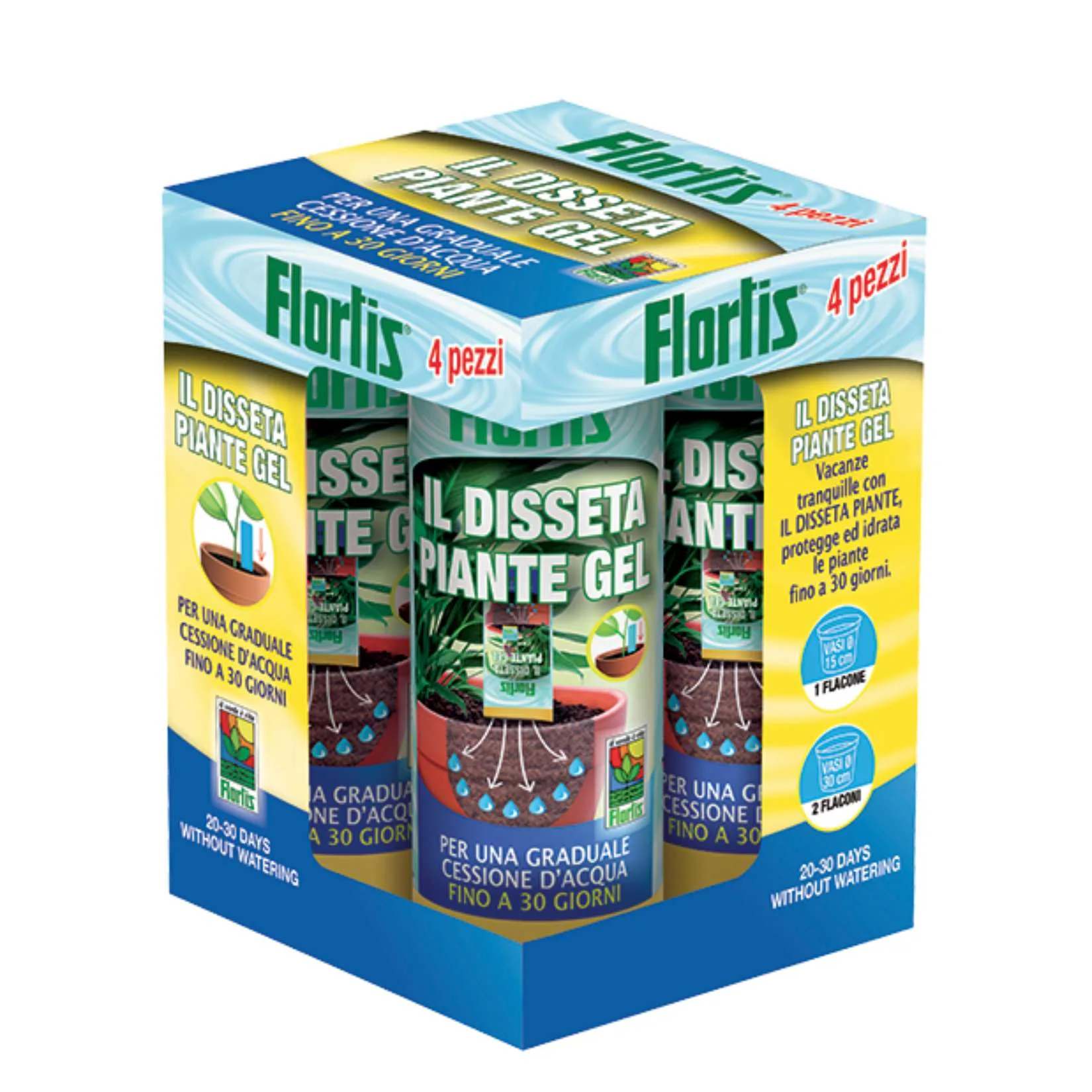Gel Disseta Piante Flortis 300 ml – irrigazione automatica fino a 30 giorni