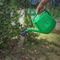 Annaffiatoio da Giardino Ecoplast 6L – In Plastica Verde Resistente, Made in Italy – Comodo e Leggero - immagine 2