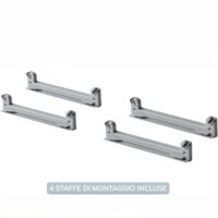 Scolapiatti da 56 cm in Acciaio Cromato con Vaschetta Raccogli Gocce – Per Pensili da 60 cm – Made in Italy, Resistente e Salvaspazio - immagine 4