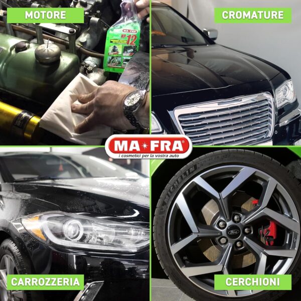 MaFra HP12 Sgrassatore Universale Multiuso 4,5L – Formula Attiva Potente per Auto, Moto & Camper, Sicuro su Tutte le Superfici (P0849) - immagine 4