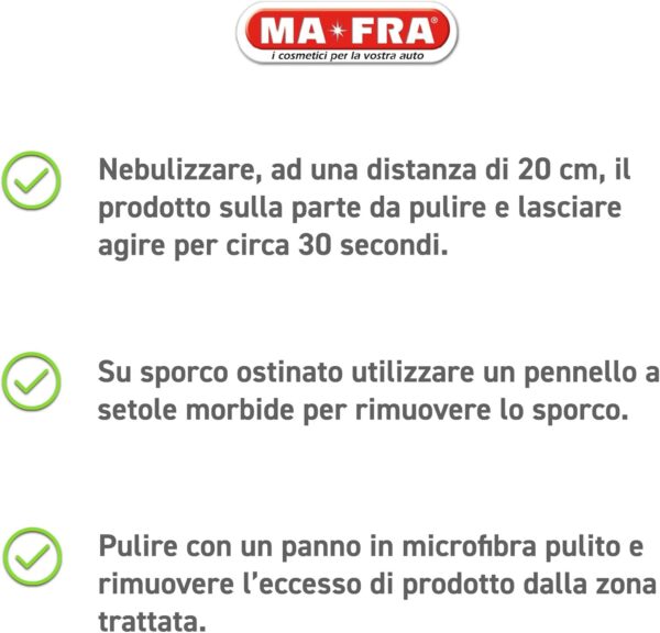 MaFra HP12 Sgrassatore Universale Multiuso 4,5L – Formula Attiva Potente per Auto, Moto & Camper, Sicuro su Tutte le Superfici (P0849) - immagine 6