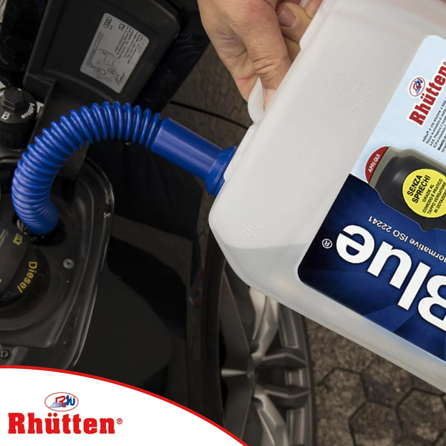 Rhütten AdBlue 5 Litri – Urea Purissima BASF ISO 22241 per Motori Diesel Euro 6 con Tappo Versatore - immagine 2