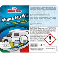 Rhütten Akqua Blu WC 5 Litri – Disgregante Chimico Camper & Liquido Acque Nere Blu - immagine 3
