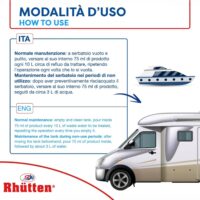 Rhütten Akqua Blu WC 5 Litri – Disgregante Chimico Camper & Liquido Acque Nere Blu - immagine 5