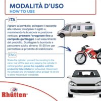 Rhütten Quico Maxi 750 ml – Spray Gonfia & Ripara Gomme per Auto, Moto, SUV & Campe - immagine 4