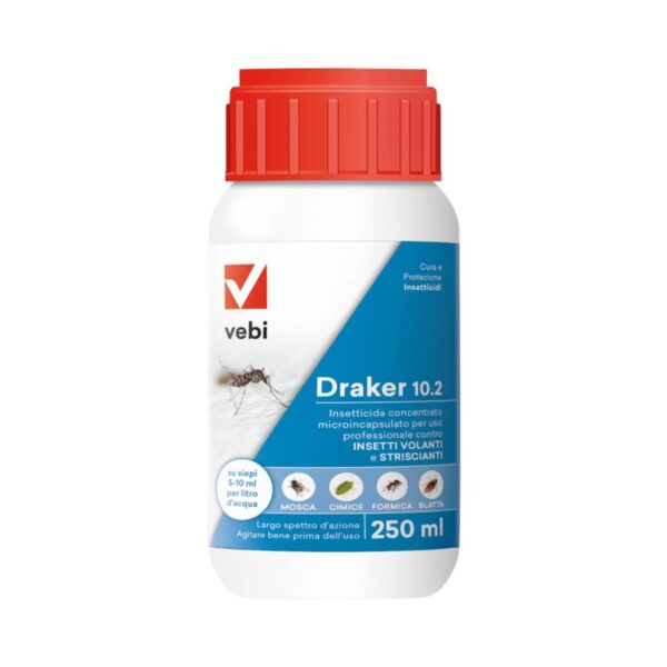 Insetticida concentrato microincapsulato 250ml Made in Italy insetti volanti striscianti