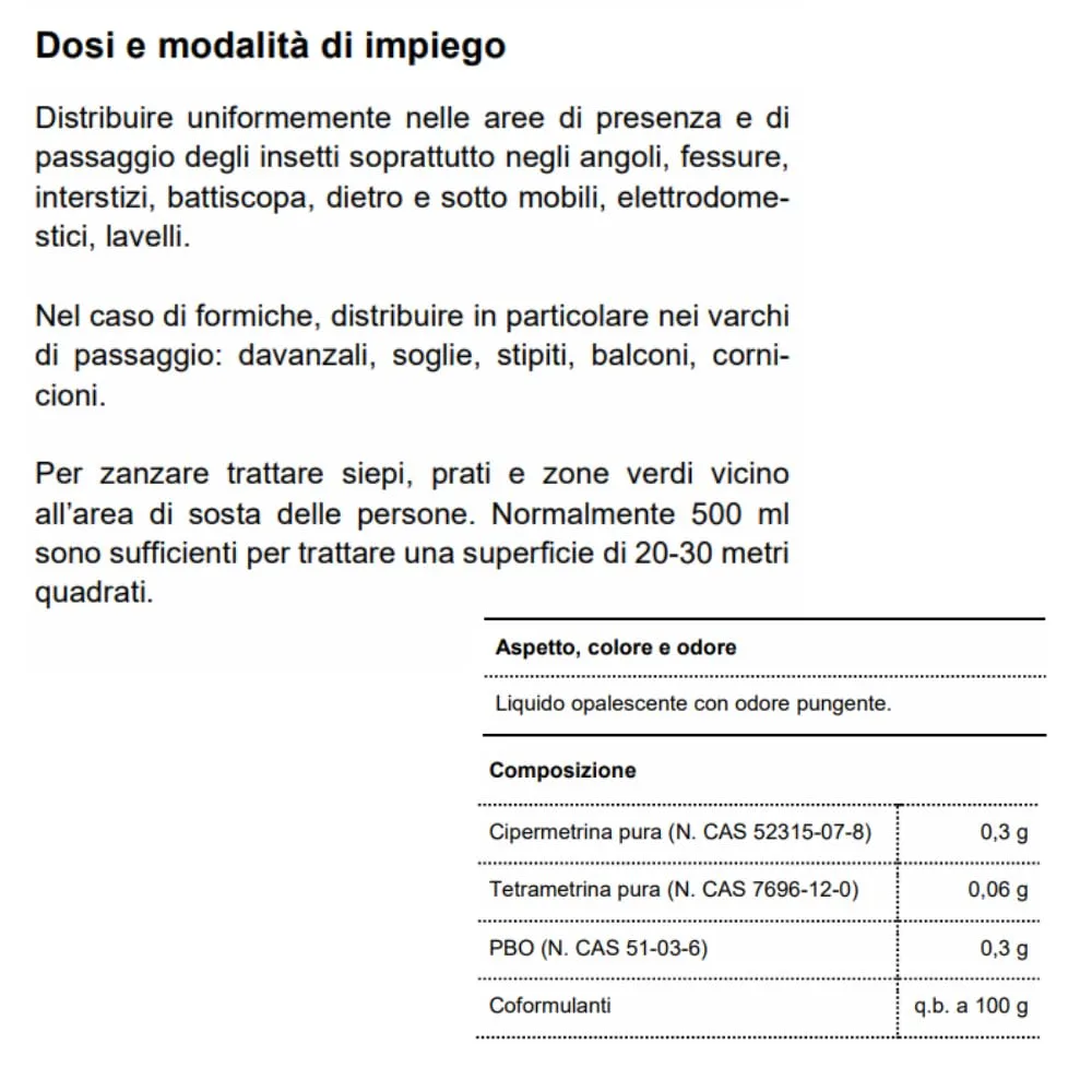 Vebi – Draker RTU Insetticida – 1 LT - immagine 3