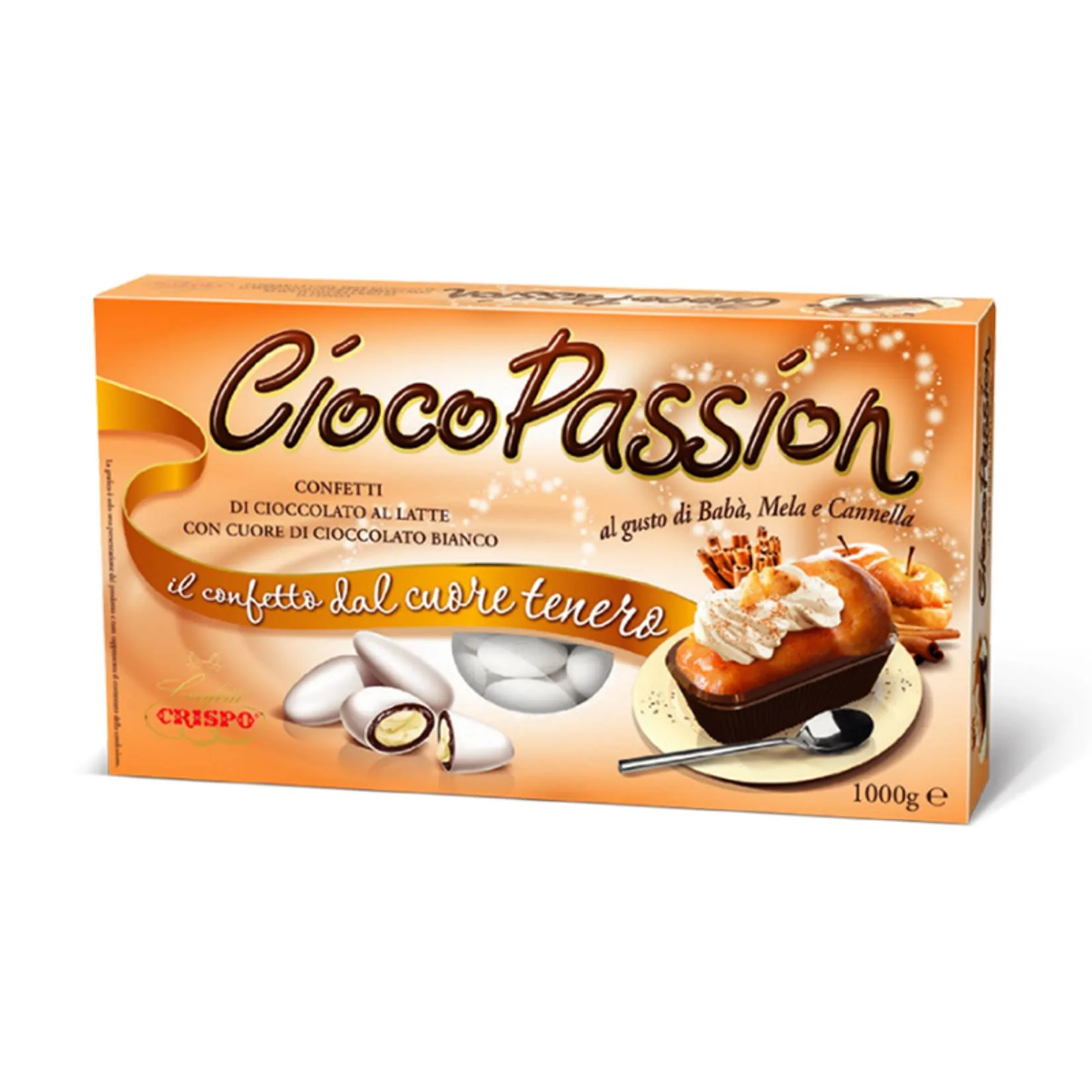 Confetti Crispo CiocoPassion Babà, Mela & Cannella 1 kg