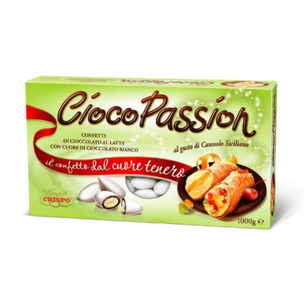 Confetti Crispo – CiocoPassion Cannolo Siciliano 1 kg – Autentico Gusto Siciliano per Matrimoni & Feste Speciali - immagine 1