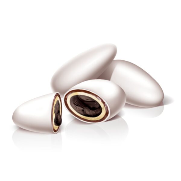 Confetti Crispo – CiocoPassion Mousse al Cioccolato 1 kg – Ripieni Morbidi di Cioccolato Bianco e Gusto Intenso - immagine 2