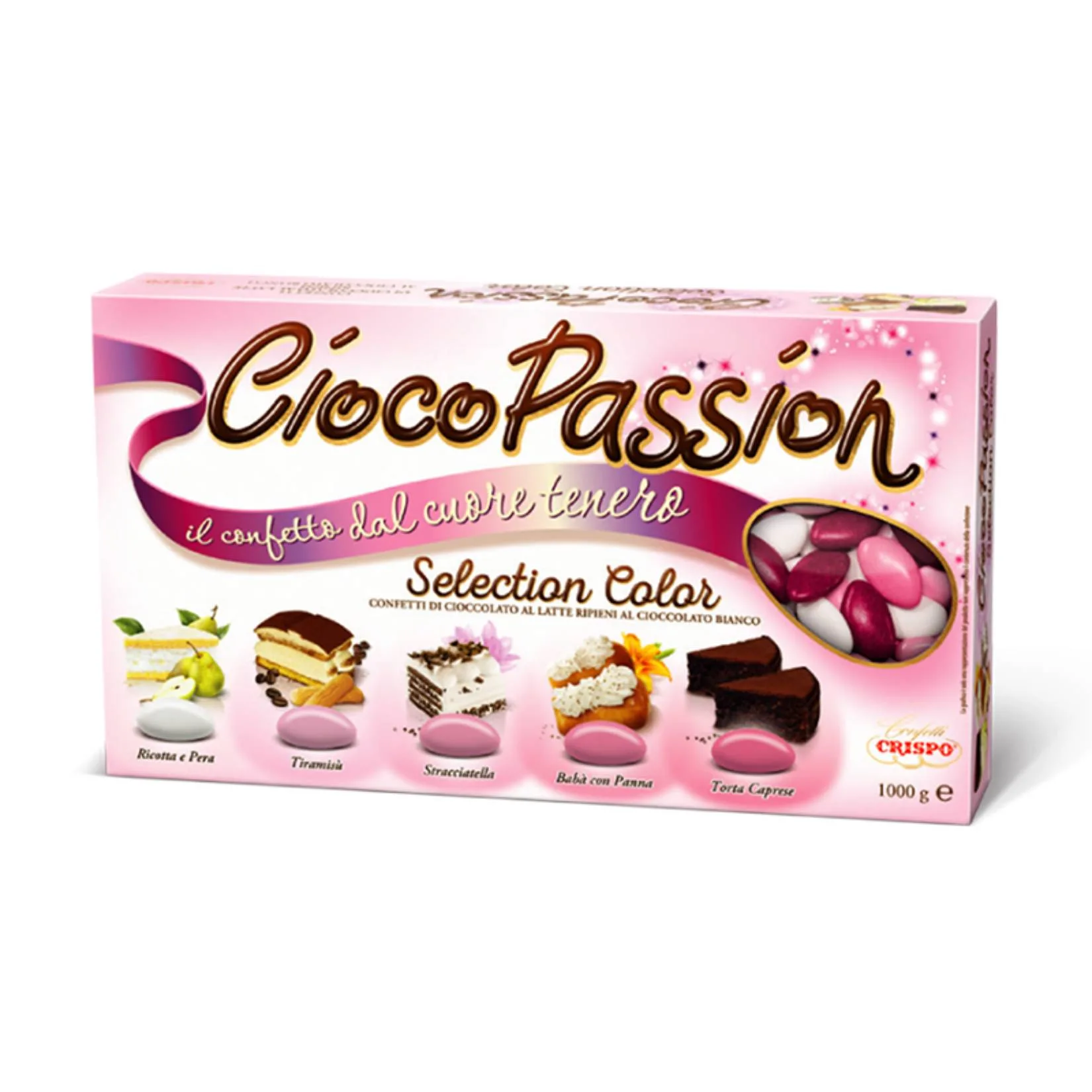 CiocoPassion Selection Color Rosa 1 kg – 5 Gusti Premium in Eleganti Sfumature Rosa per Matrimoni & Feste Speciali - immagine 1