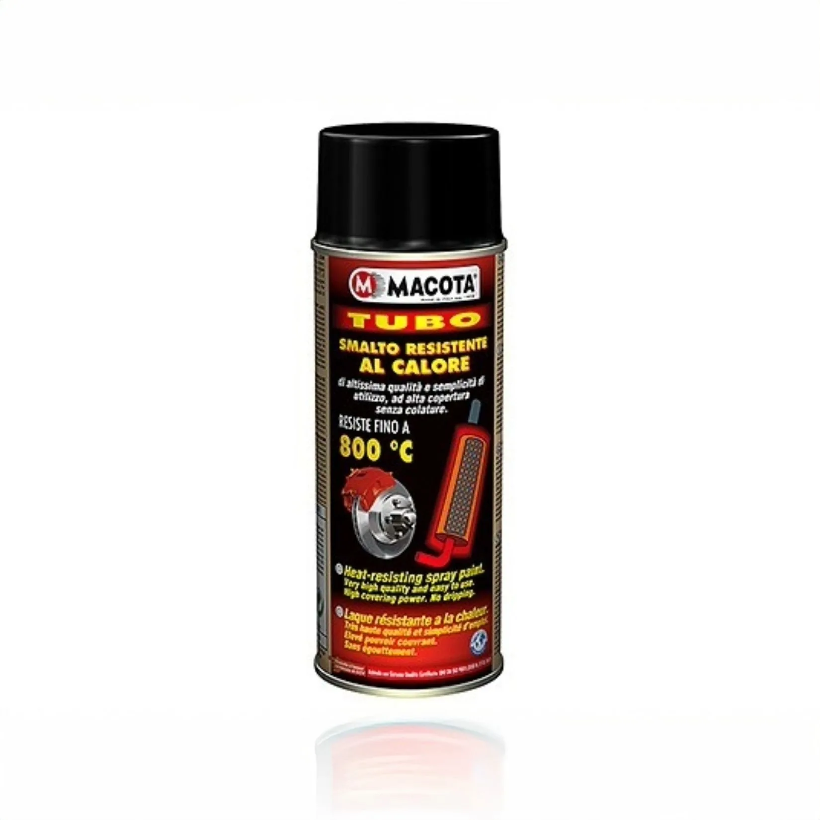 Macota - Smalto Resistente al Calore - Colore Trasparente- 400 ML - immagine 1