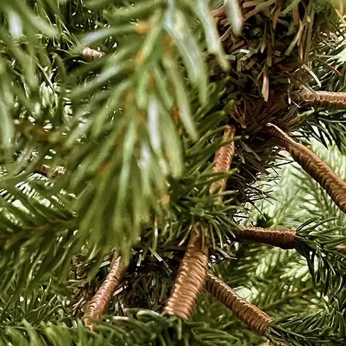 Albero di Natale 210 cm Modello: Gaetano – 1874 Rami Ultra Realistici, Montaggio ad Ombrello, Ø137 cm – Alta Qualità & Magia Natalizia - immagine 2