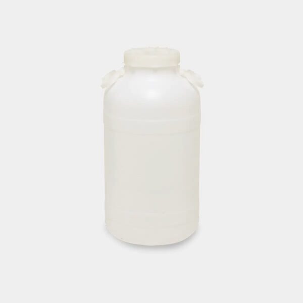 Ecoplast – Fusto in Plastica 25 Litri a Bocca Larga con Guarnizione e Tappo – Contenitore Alimentare Made in Italy - immagine 1