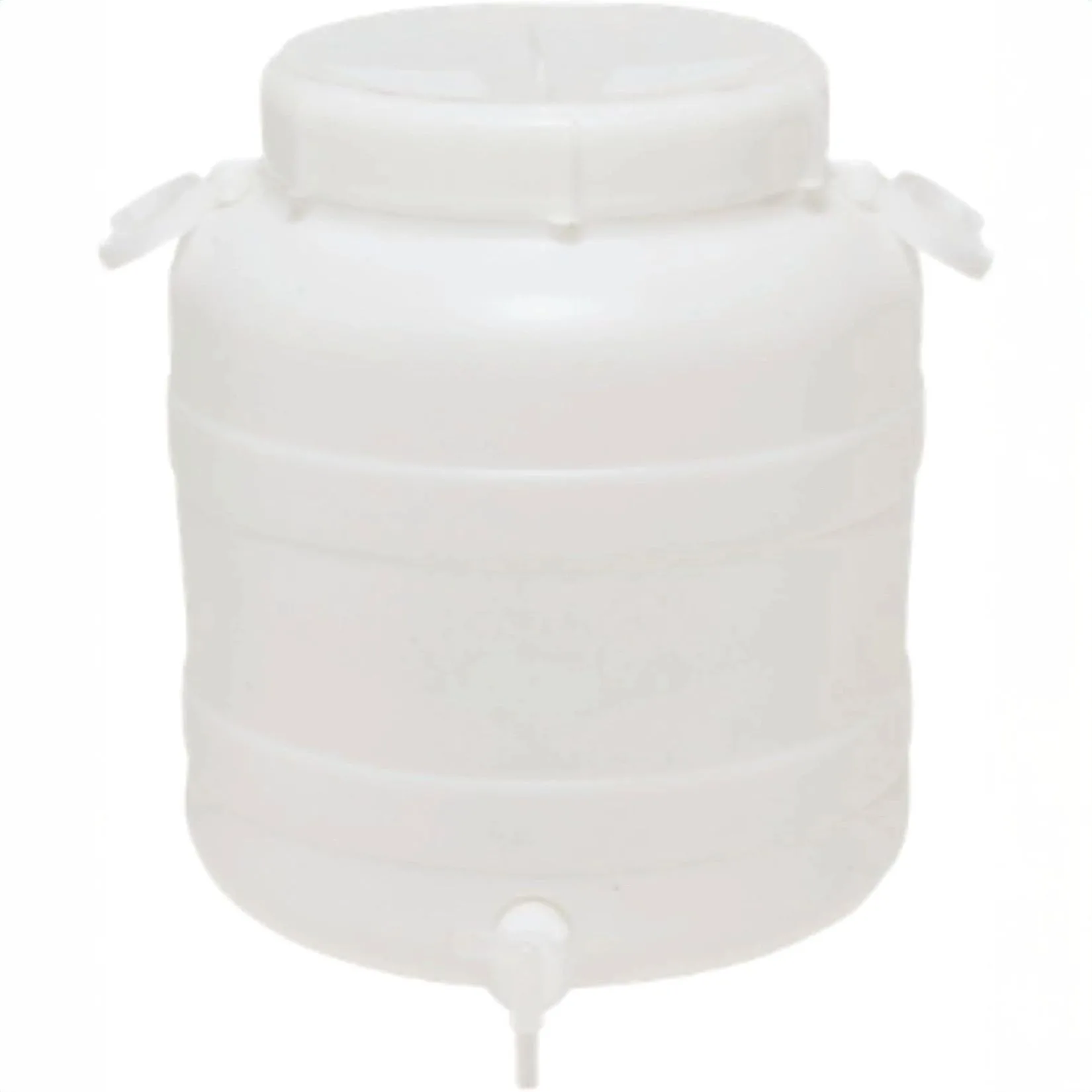 Ecoplast – Fusto in Plastica 30 Litri a Bocca Larga con Guarnizione e Tappo – Contenitore Alimentare  Made in Italy - immagine 2