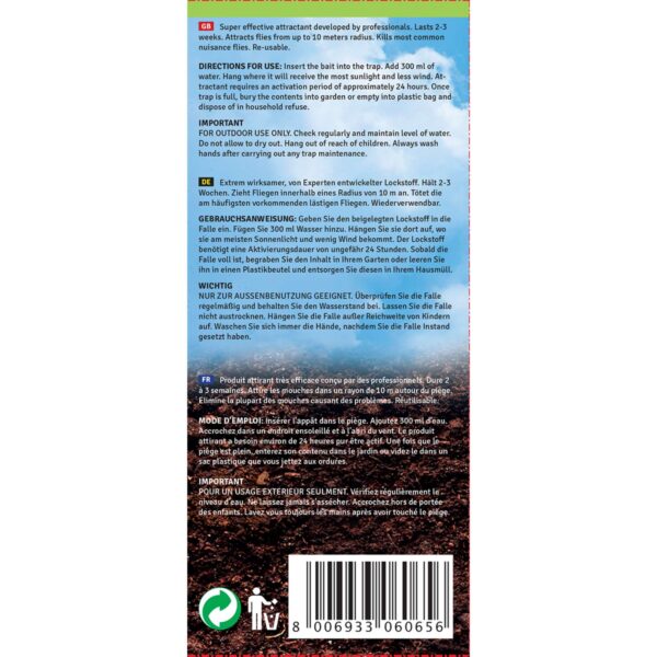 Fito Bio Trappola per Mosche con Esca Naturale Inclusa - immagine 2