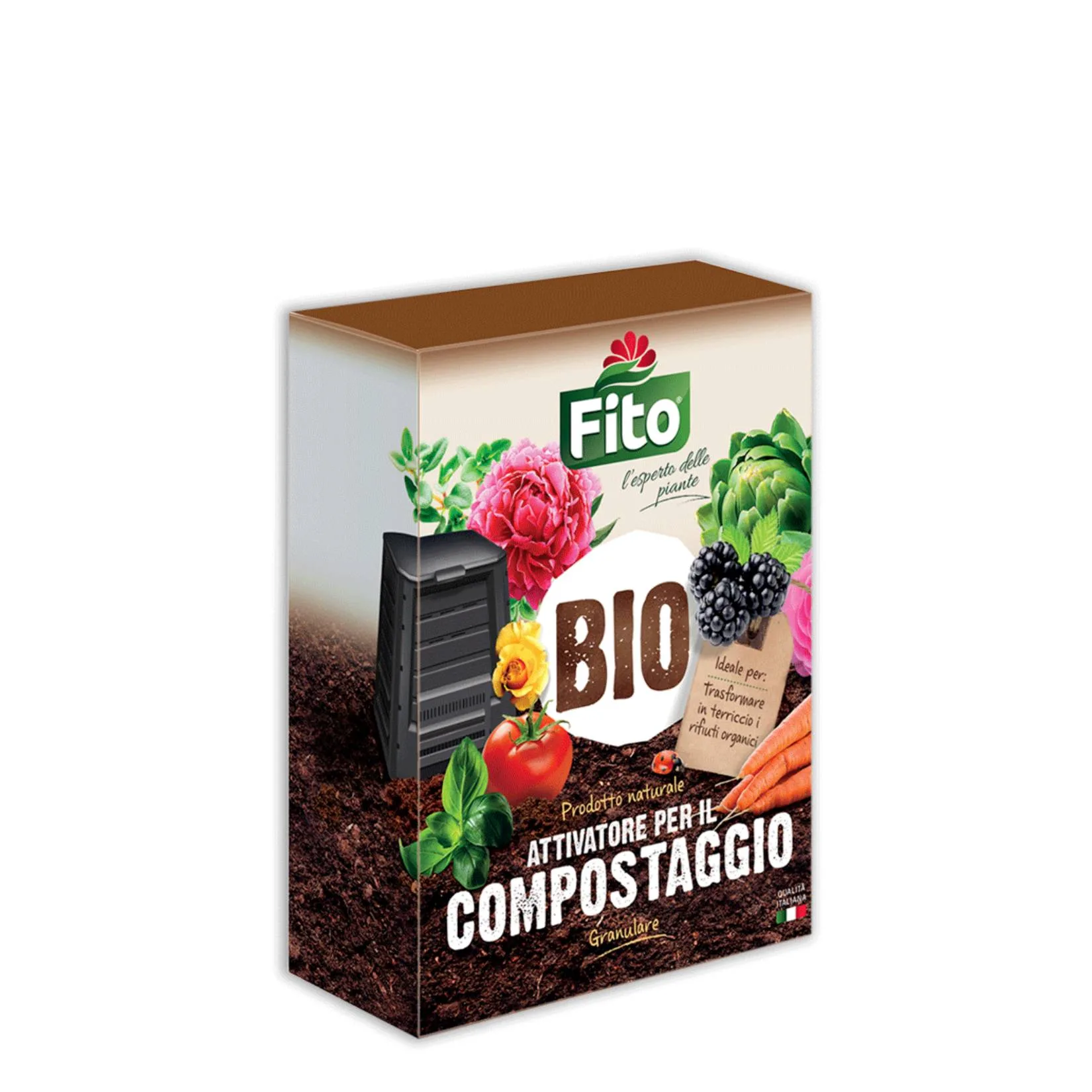 Fito Attivatore Compostaggio – bioattivatore naturale per scarti organici e humus fertile