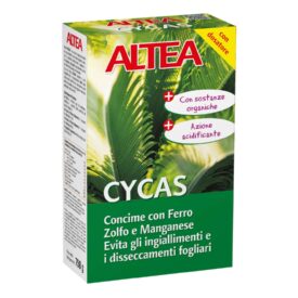 Concime per Cycas Altea 750g – microgranulare specifico per foglie forti e verdi