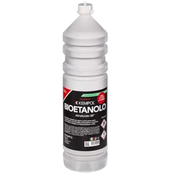 Kemipol Bioetanolo Ecologico Inodore per Camini –  Combustibile Naturale Liquido - immagine 1