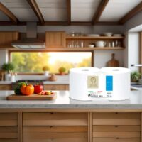 Rocard® | 4 Rotoli Carta Asciugatutto 3200 Strappi – Extra Resistente 2 Veli Pura Cellulosa con Microgoffratura – Rotoloni Uso Alimentare, Casalingo e Industriale - immagine 7