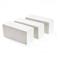 Rocard® | Asciugamani Carta Monouso 1000 Pezzi | Piegati a C/V per Dispenser – 2 Veli, 5 Pacchi da 200 – Altissima Qualità - 100% Pura Cellulosa – Made In Italy