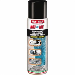 Ma-Fra Not Ice Spray Deghiacciante Auto 300 ml per parabrezza e serrature con azione antiappannante senza aloni